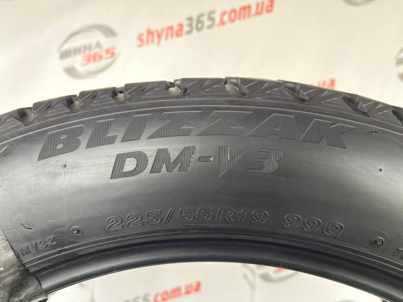 225/55 R19 BRIDGESTONE BLIZZAK DM-V3 8mm