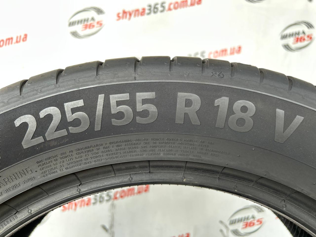 225/55 R18 CONTINENTAL PREMIUMCONTACT 7 6mm