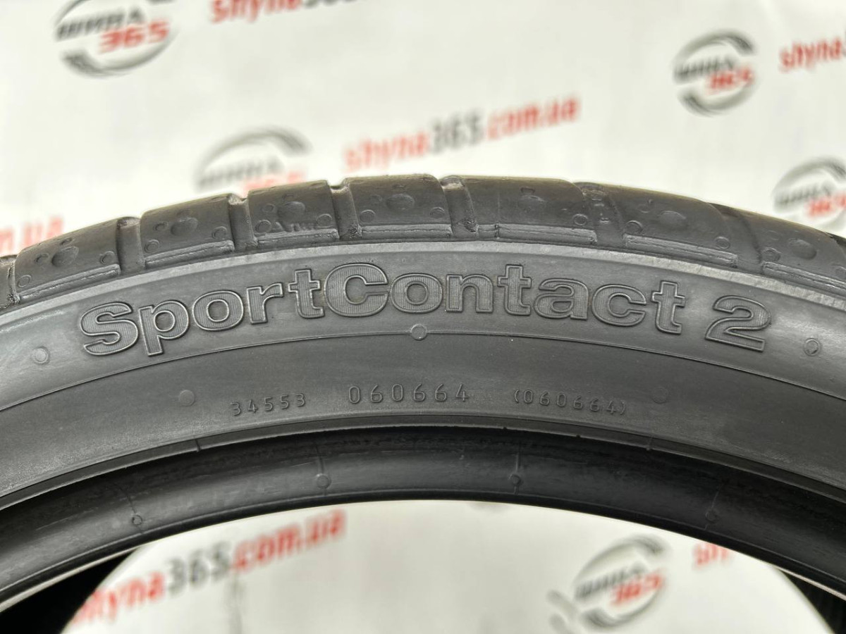 225/40 R18 CONTINENTAL SPORTCONTACT 2 5mm