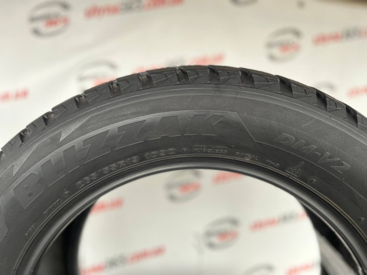 265/55 R19 BRIDGESTONE BLIZZAK DM-V2 8mm