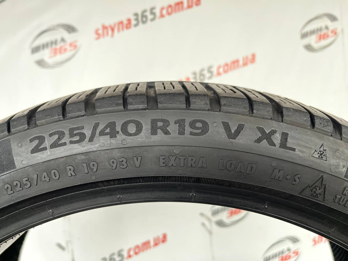 225/40 R19 CONTINENTAL WINTERCONTACT TS860S RUN FLAT 6mm