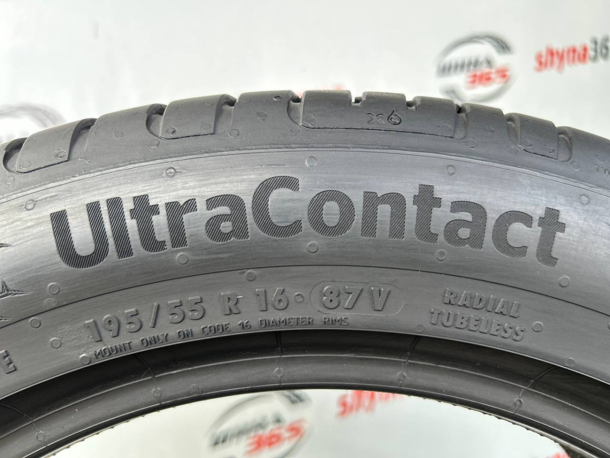 195/55 R16 CONTINENTAL ULTRACONTACT 7mm