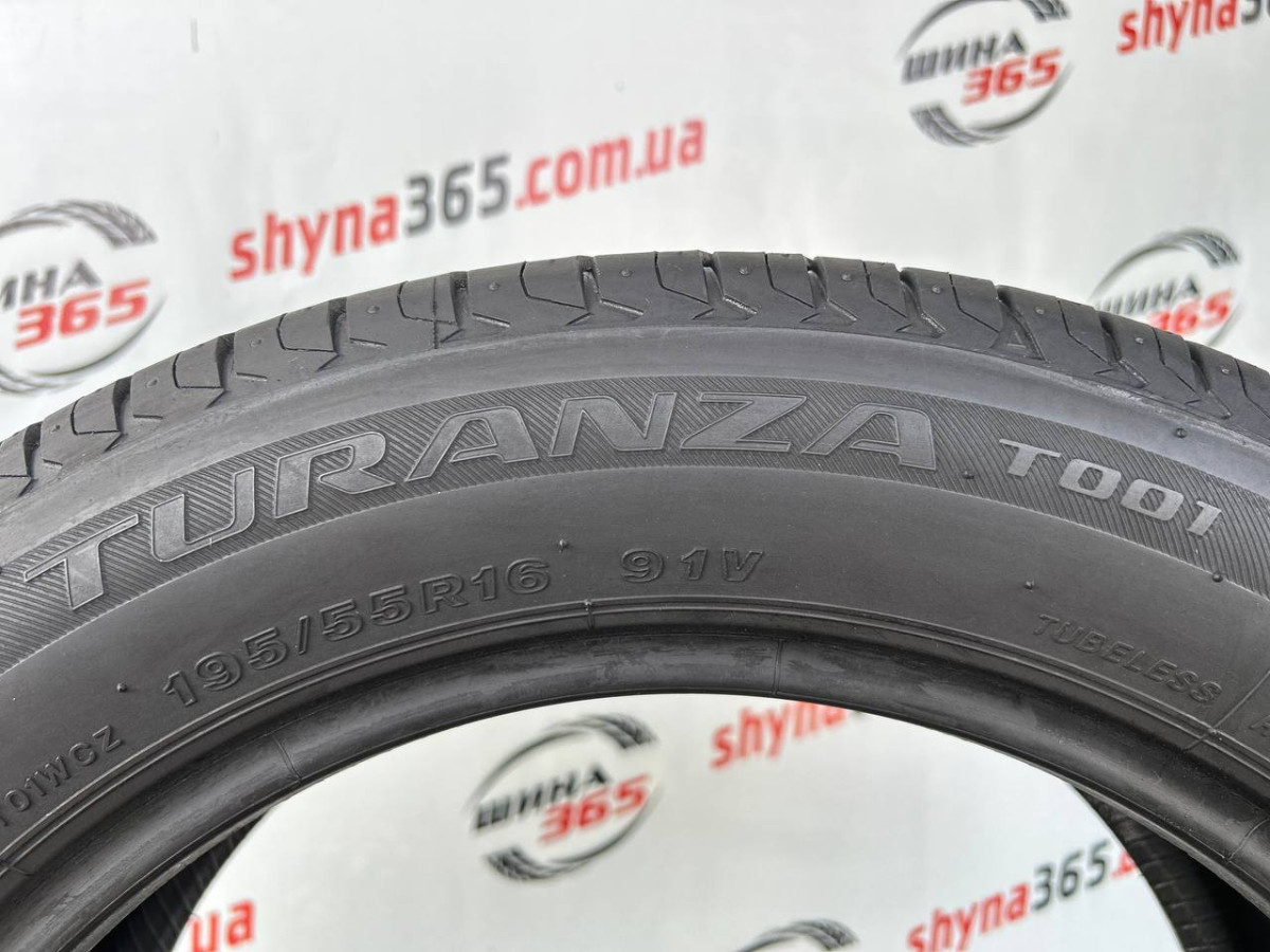 195/55 R16 BRIDGESTONE TURANZA T001 6mm