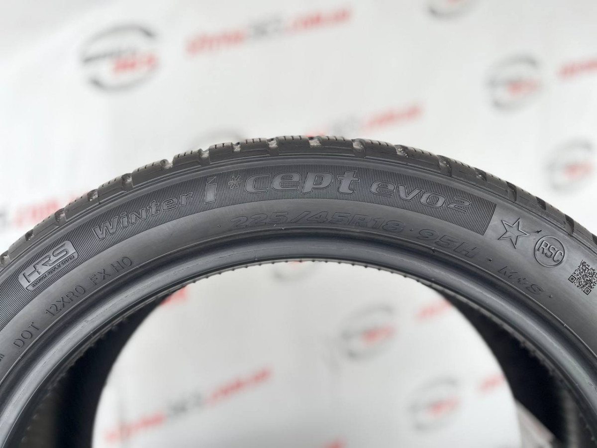 225/45 R18 HANKOOK WINTER I CEPT EVO2 W320B RUN FLAT 5mm