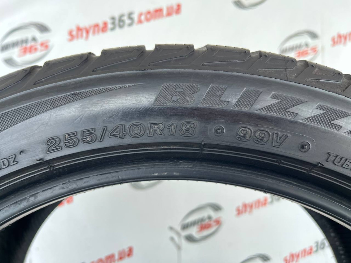 255/40 R18 BRIDGESTONE BLIZZAK LM-32 RUN FLAT 7mm