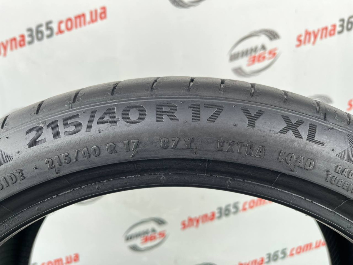 215/40 R17 CONTINENTAL PREMIUMCONTACT 6 5mm