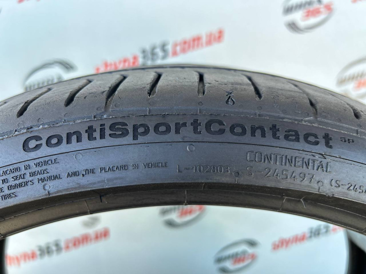 265/30 R20 CONTINENTAL CONTISPORTCONTACT 5P CONTISILENT 4mm
