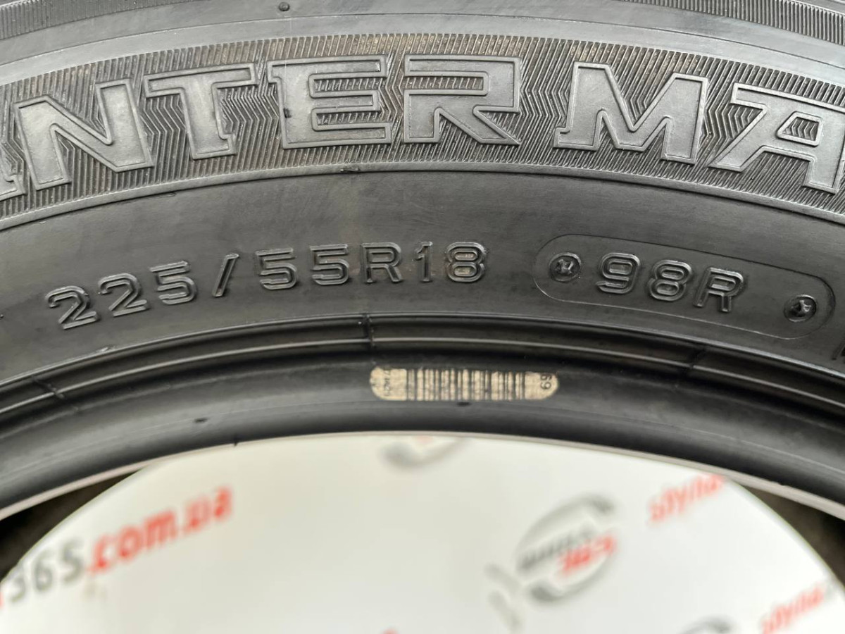 225/55 R18 DUNLOP WINTER MAXX SJ8 8mm