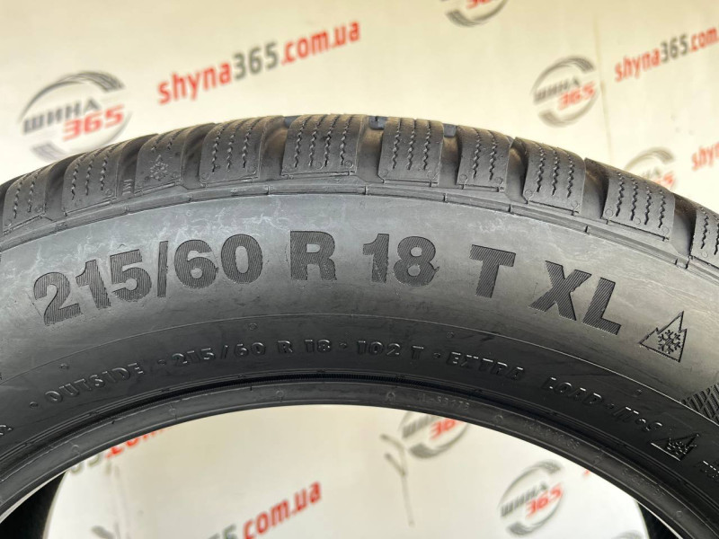 215/60 R18 CONTINENTAL WINTERCONTACT TS850P RUN FLAT 6mm