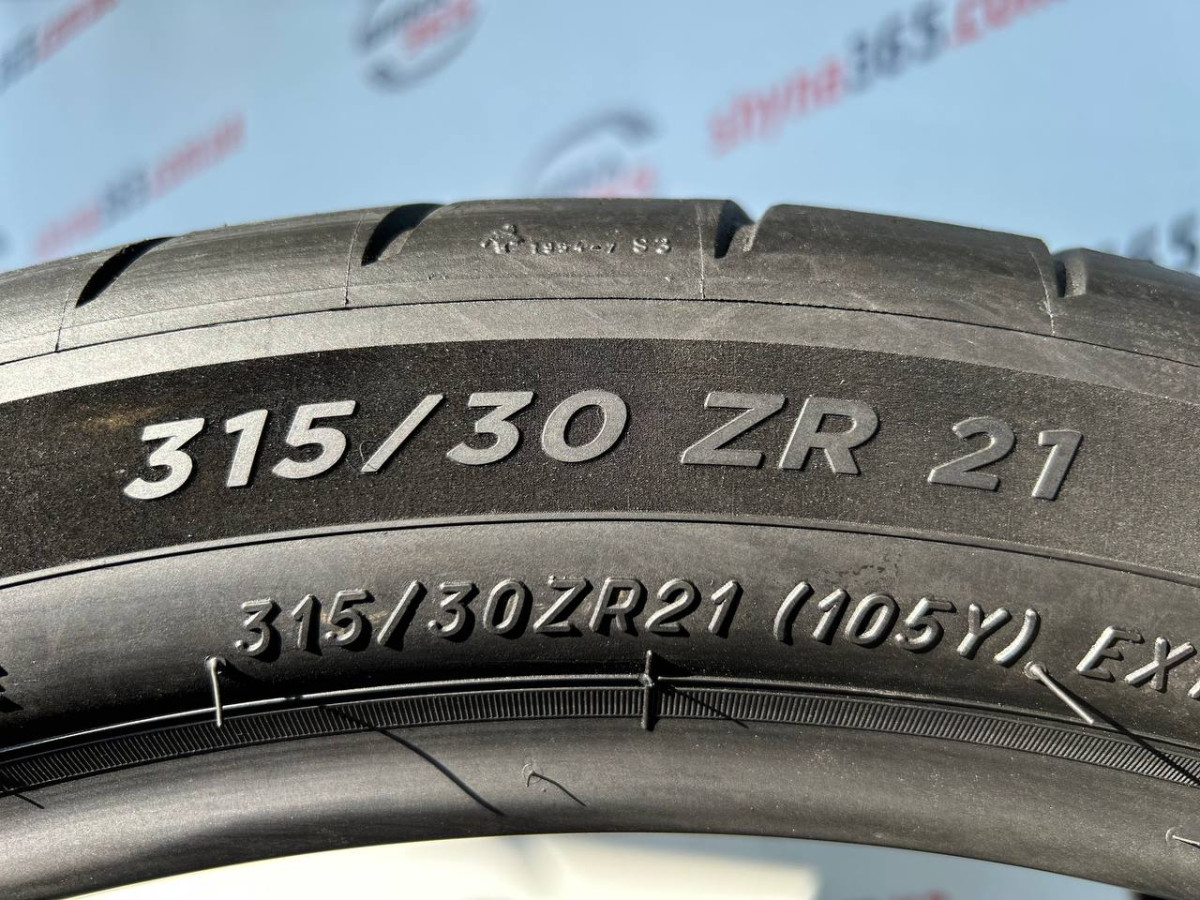 315/30 R21 MICHELIN PILOT SPORT CUP 2 5mm