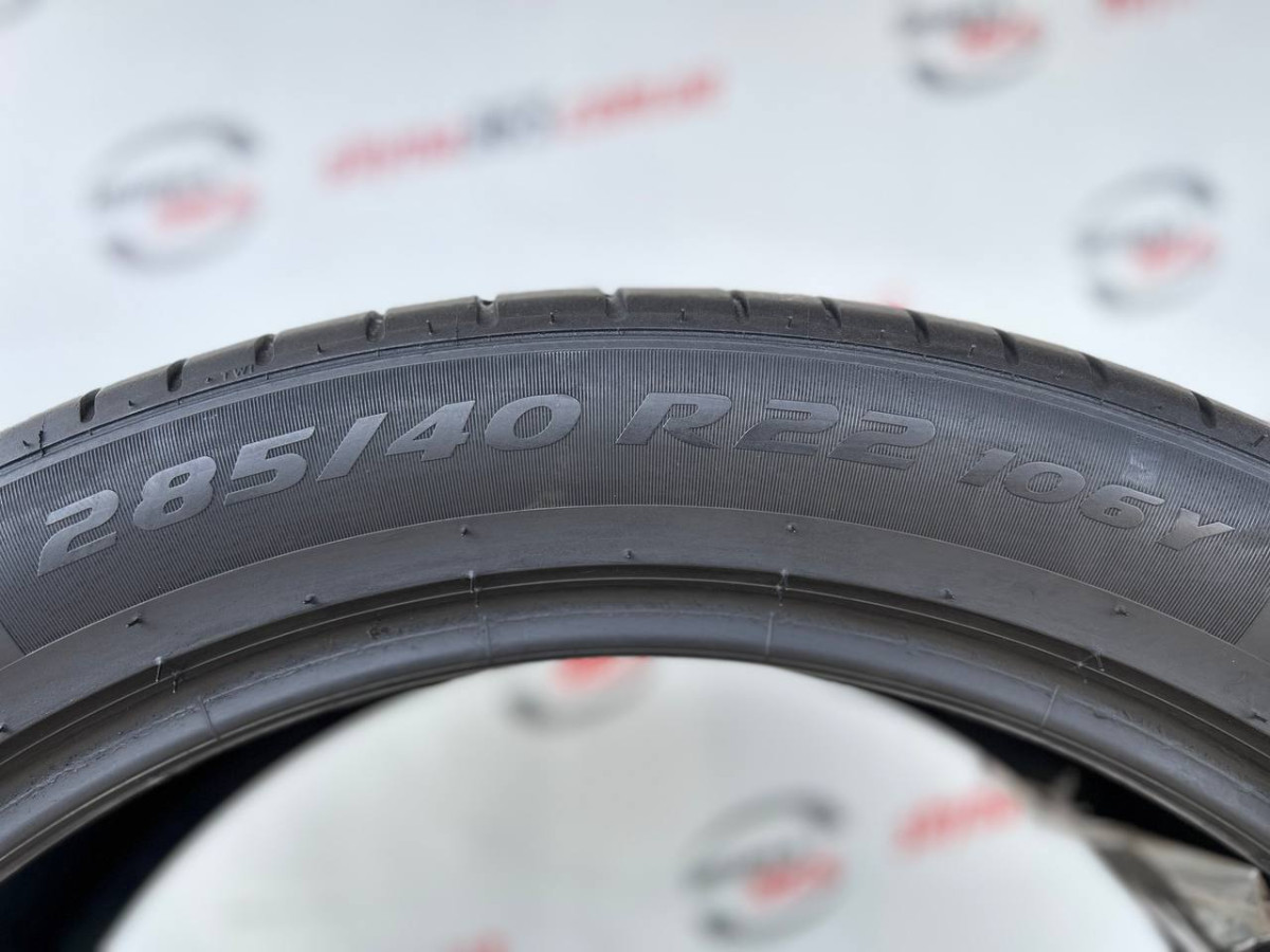 285/40 R22 PIRELLI PZERO PZ4 4mm