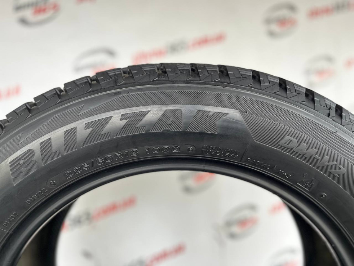 225/60 R18 BRIDGESTONE BLIZZAK DM-V2 9mm