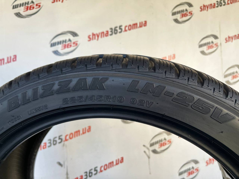 225/45 R19 BRIDGESTONE BLIZZAK LM-25V 7mm