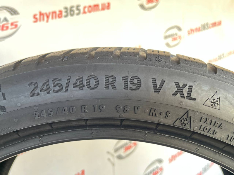 245/40 R19 CONTINENTAL WINTERCONTACT TS870P 5mm