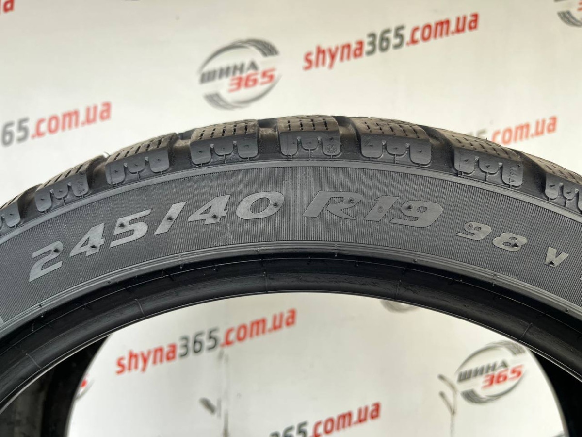 245/40 R19 PIRELLI PZERO WINTER RUN FLAT 6mm
