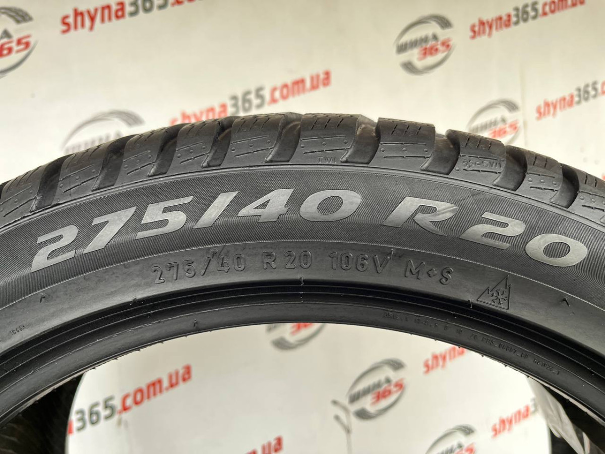 275/40 R20 PIRELLI WINTER SOTTOZERO 3 RUN FLAT 6mm