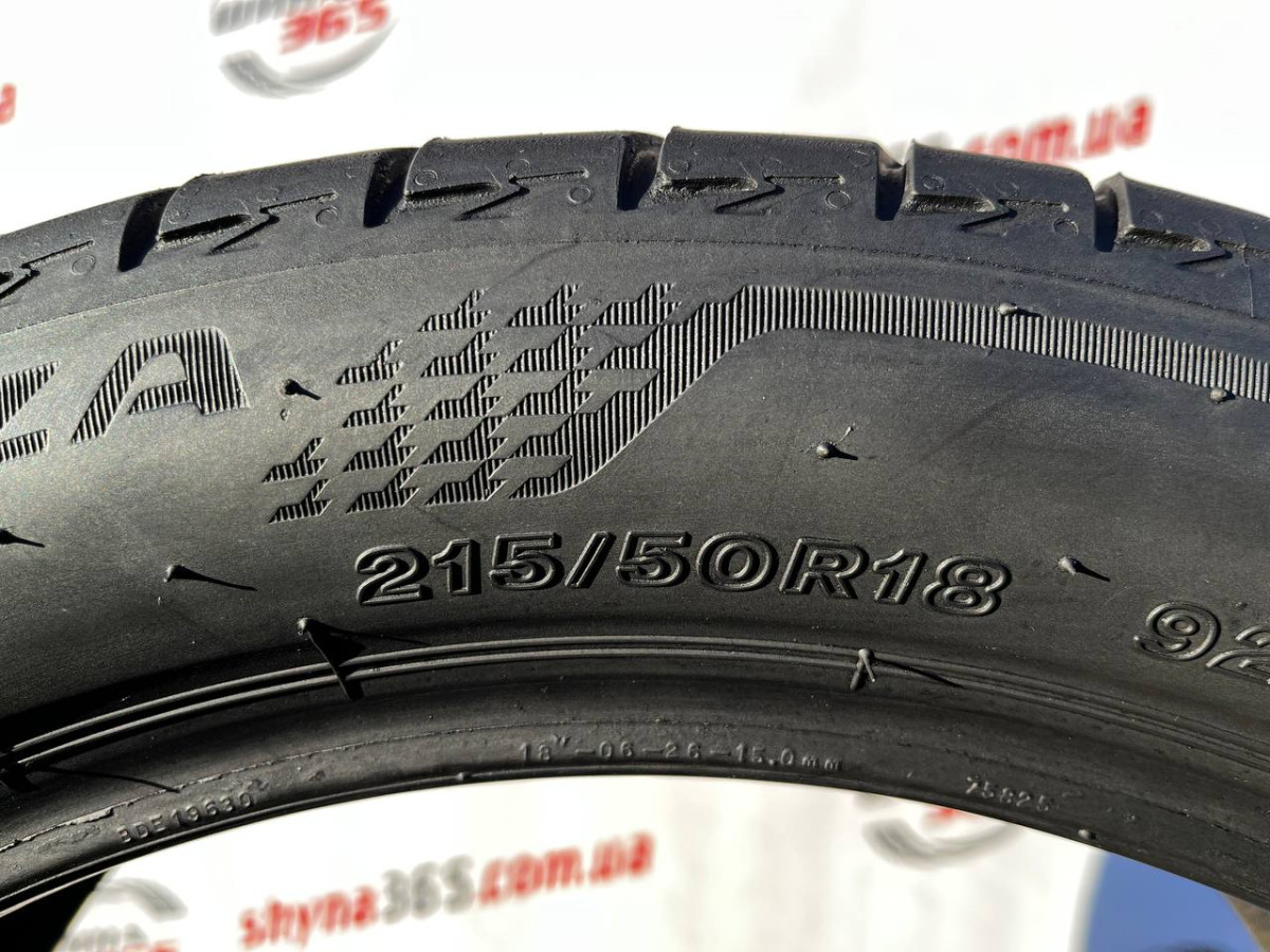 215/50 R18 BRIDGESTONE TURANZA T005 5mm