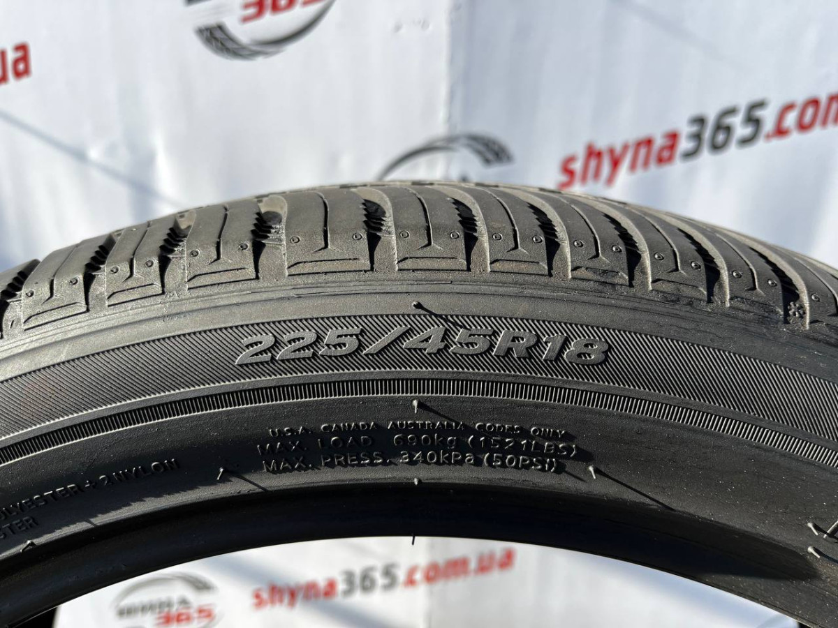 225/45 R18 HANKOOK KINERGY 4S 2 H750 6mm